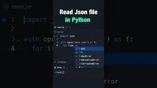 Reading Json File in Python  #softlinks #python  #softwareengineering