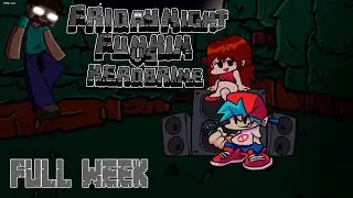 Friday Night Funkin' - Friday Night Cursed: Vs. Herobrine (DEMO|0.0.1) - FNF/Hards Mods.