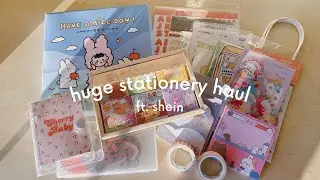 cute and affordable stationery haul | SHEIN