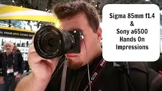 Sigma 85mm f1.4 Art & Sony a6500 Hands on First Impressions