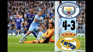 HIGHLIGHTS : Manchester City 4 - 3 Real Madrid | What a fantastic game it was 🔥🔥🔥