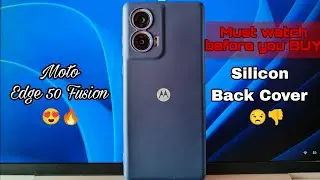 Silicon Back Cover 😒👎 | Must watch before you BUY #motorola #backcover #trending  #review #unboxing