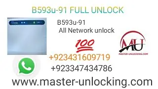Mobily B593u-91 Unlocking ! MASTER UNLOCKING