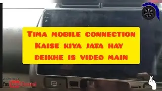 How to connect Mirror link Android wifi phone Link (Tima) App