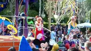 Disneyland Celebrate! A Street Party  Pt 2 Opening Day CLIP  03/27/09