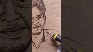 நமது படைப்பு 💥🤩tn's pyrography arts🤯#woodenart #whatsappstatus #woodburningart #uniquegifts