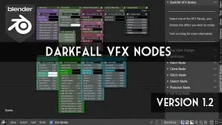 Blender 2.8: VFX Nodes (Version 1.2) [Addon]