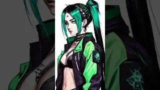 Attempting to recreate Rebecca from Cyberpunk: Edgerunners part 2