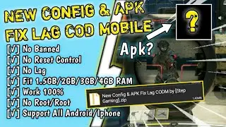 New Config & APK!!Fix Lag Call Of Duty Mobile - Cara Mengatasi Lag COD Mobile || Call Of Duty Mobile