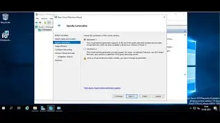 (B17)Virtualization part8  How to create VM in Hyper V, Generation 1 and 2 Difference
