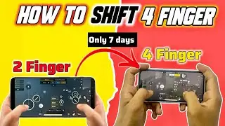 How To Shift 4 Finger Control ￼/ best for finger control / with hand camp 💥
