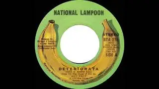1972 National Lampoon - Deteriorata (Norman Rose, narrator / Melissa Manchester, vocal)