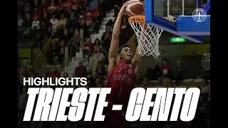 Pallacanestro Trieste 80 - 66 Sella Cento ⁣ | 15a giornata Serie A2 LNP | Telequattro Highlights