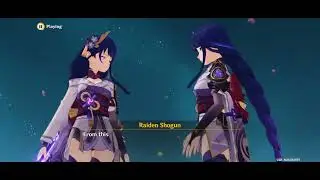 Genshin Impact | Raiden Ei vs Raiden Shogun | Cutscene