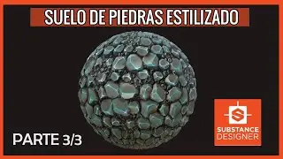 SUBSTANCE DESIGNER || Suelo de piedras estilizado 3/3