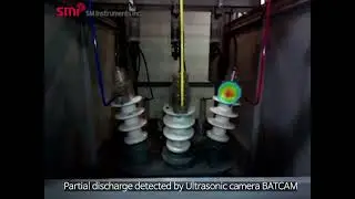 [BATCAM 2.0] 부분방전 탐지사례 초음파 음향카메라 배트캠 / Partial discharge detected by BATCAM