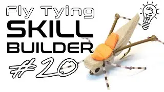 Fly Tying Skill Builder #20 | Pinching Foam, Gluing Foam Sheets, & BURNING Foam