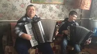 7/40 | Аккордеон  Царев А.В, Баян Булгаков А.А