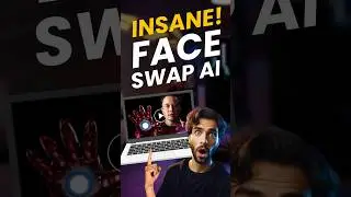 Unbelievable Face Swap AI Technology #shorts #faceswapai