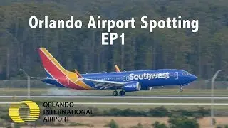 Orlando International Airport Spotting | EP1 | 30+ min | B777, 747, 737, 717, A330, A320