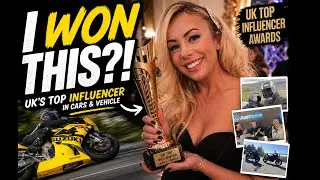 From Riding Bikes to WINNING THIS 🏆 (UK Influencer Awards)