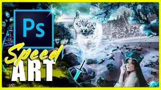✅ARTE DIGITAL CON PHOTOSHOP | NIVEL BÁSICO | SPEED ART| @Luis_Bow