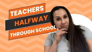 TEACHERS HALFWAY THROUGH THE SCHOOL YEAR. RECHARGE. REFLECT. | TEACHER VLOG