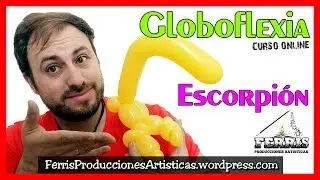 🔴Cómo hacer un ESCORPION ALACRAN DE GLOBOFLEXIA 🦂 [CURSO DE GLOBOFEXIA] #37