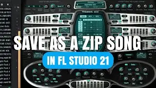 HOW TO SAVE PROJECTS AS ZIP SONG