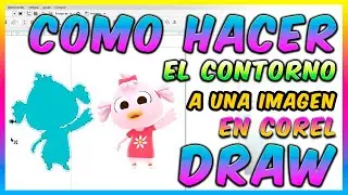 💡💥COMO HACER UN CONTORNO EN COREL DRAW  💡💥/ COMO CORTAR EL CONTORNO DE UNA IMAGEN