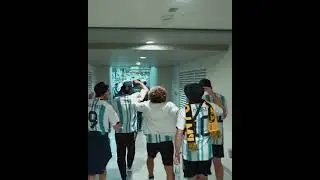 El viaje del canto 🎶 Desde Buenos Aires hasta Doha! Fans de Argentina 🇦🇷 #FIFAWorldCup #Qatar2022