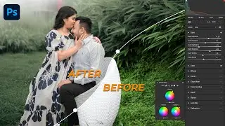 Pre Wedding Photo Editing in Photoshop 2026 | Camera Raw Filter Cinematic Look