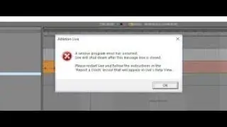 Erro de Crash no Ableton + Sylenth1 RESOLVIDO - TUTORIAL 2 - WINDOWS 64Bit (Tech Noise)