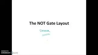VLSI Layout - step by step - Rules, Colour Codes,  Dimensions of NOT , NOR, NAND Gates