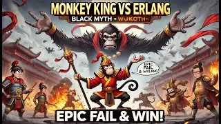 😂 Defeating Erlang Like a Pro… Eventually! | Black Myth: Wukong Epic Fails & Win
