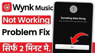 Wynk music app not working | wynk music something went wrong | wynk music not open