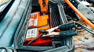 Оживление Renault 19 после МОЙКИ двигателя