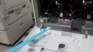 como limpiar filtros del laser en impresoras de color. ( rayas blancas)