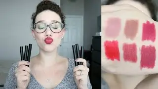 E.L.F Matte Lip Colors! | Swatches and Review
