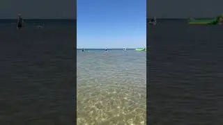 Чистейшее море.Пляж Венера сегодня. Анапа. Витязево. Лучшие пляжи.#доброеутро #shorts_video #анапа
