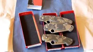 Spyderco Paramilitary vs Military vs Paramilitary 2