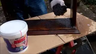 Removing 1930's Varnish with Home Strip