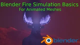Adding Fire to Animated Objects in Blender | Basic Fire Simulation Tutorial