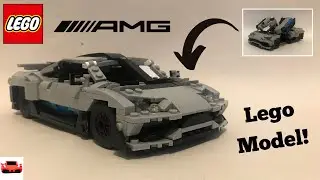 LEGO Mercedes-Benz AMG Project ONE | Working Butterfly Doors | Rising Rear Wing