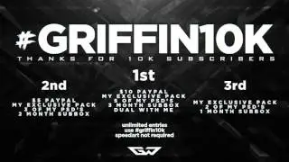 Griffin's 10,000 Subscribers Design Contest! #Griffin10k (Logo in Desc.)