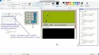 ardunioda PCF8574 ile keypad ve lcd çalıştırma .