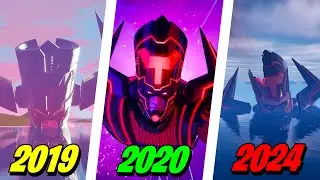 Evolution of Galactus - Fortnite Chapter 1 to Chapter 5 Season 4