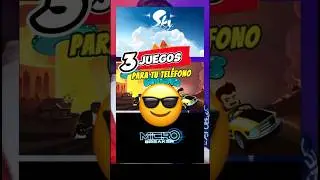 ¡LOS 3 JUEGOS PARA TU TELÉFONO QUE TE VAN A TENER VICIADO! #shorts