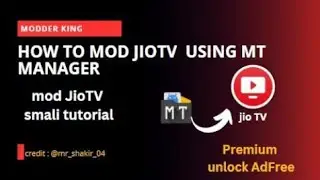 LEARN MODDING| How to MOD JioTV using MT Manager | Smali Reverse Engineering |2023 
