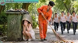 Blind Street Sweeper Is Hidden War God, Sees Girl Chased by Thugs and Instantly Defeats Them All!